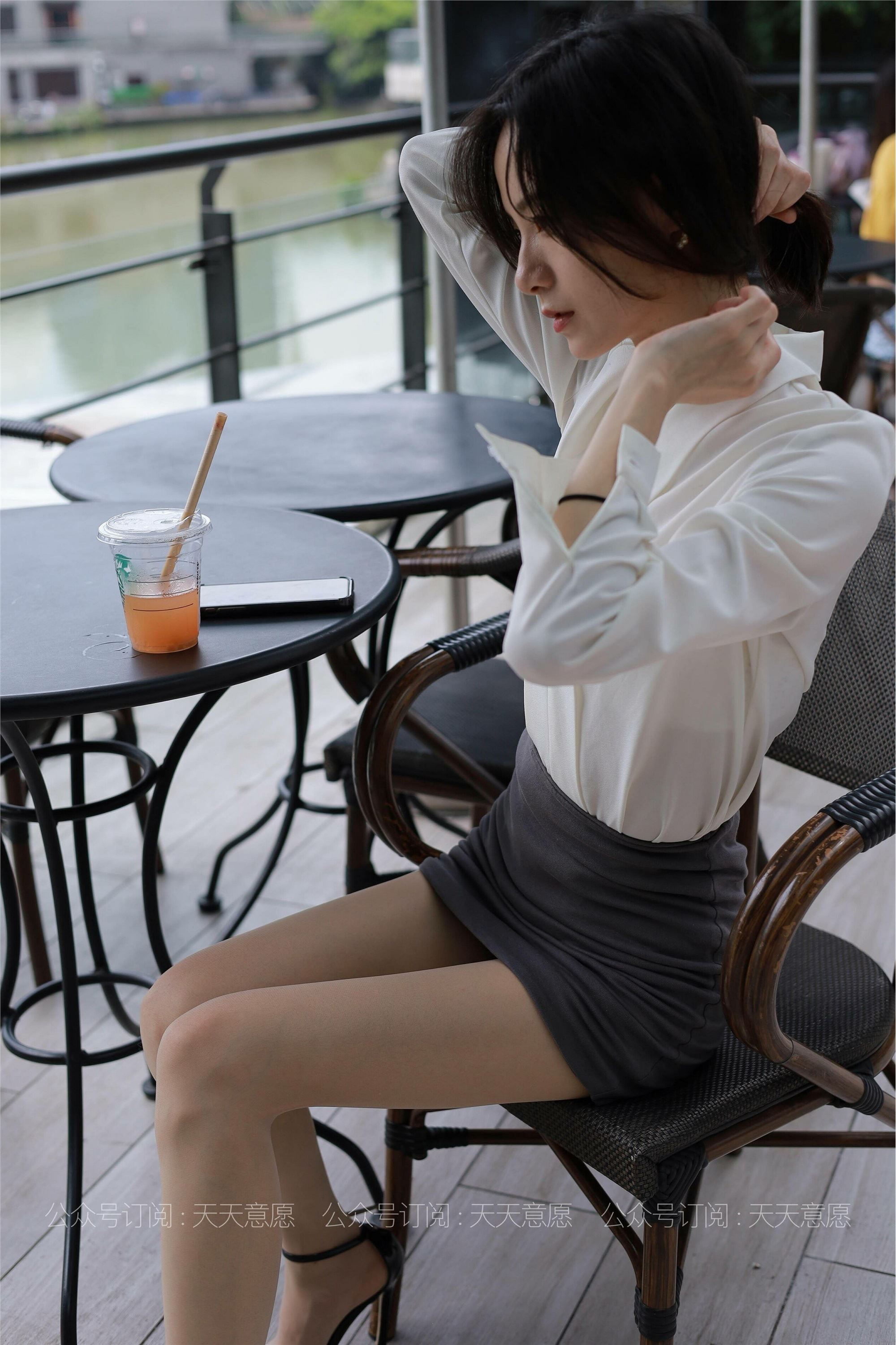 IESS异思趣向  2021.07.08 丝享家855：小六《白色OL装》